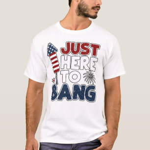 ここでバンバンと Tシャツ
