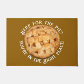 ここでパイの感謝祭 ドアマット (正面)