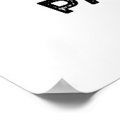 ここでパワティおもしろいのパーティー猫が鳴る ポスター (角)