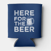 ここでビールことわざのおもしろいクーラー 缶クーラー (正面)