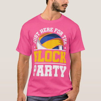 ここでブロックパーティーバレーボール Tシャツ