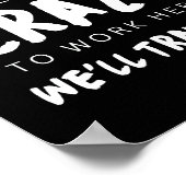 ここで働く熱狂する必要はない ポスター (角)