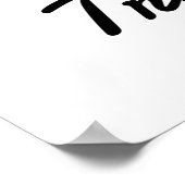 ここで働く熱狂する必要はない ポスター (角)