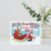 ここで変化のまわりにする ポストカード (スタンド正面)