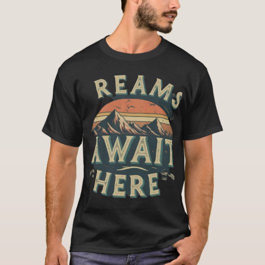 ここで夢が待つ Tシャツ (正面)