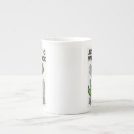 ここで大混乱を招く ボーンチャイナマグカップ