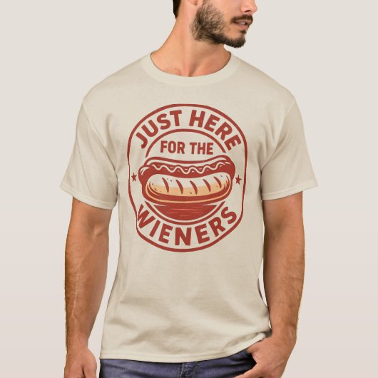 ここで夫の為に Tシャツ (正面)
