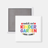 ここで幼稚園を見て戻っ来てくれ マグネット (正面/裏面)