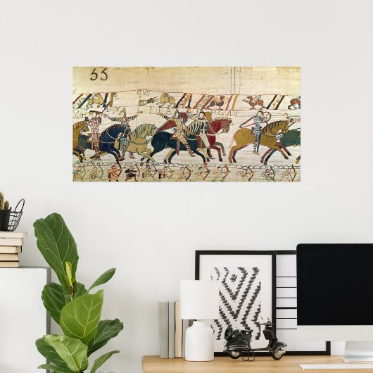 ここで戦フランスのっている ポスター (ホームオフィス)