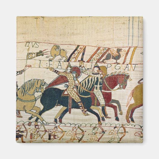 ここで戦フランスのっている マグネット (正面)