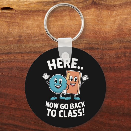 ここで戻るクラスの学校のナースメディカルPro キーホルダー (正面)