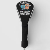 ここで戻るクラスの学校のナースメディカルPro ゴルフヘッドカバー (正面)