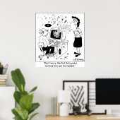 ここで最初の30年が最も難しい ポスター (ホームオフィス)