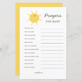 ここで来は、太陽の赤ちゃんシャワー祈りの言葉ベビー