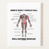 ここで私がよく定義された筋肉と呼ぶのは プランナー手帳 (裏面)