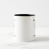 ここで私が明確な筋肉と呼ぶべきである ツートーンマグカップ (中央)