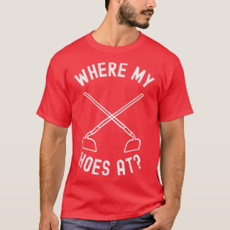 ここで私のホームアットウーマンメンズガーデナーヴィンテージ農家 Tシャツ