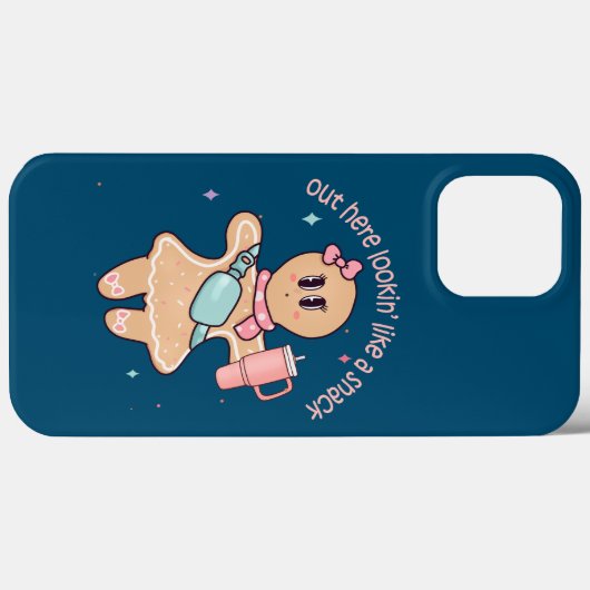 ここで見る限りクリスマスツリーのケーキみたいで美味しそう Case-Mate iPhoneケース (裏面 (横))