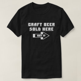 ここで販売されるクラフトビール Tシャツ