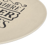 ここで野菜を殺すガラス カッティングボード (角)