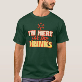 ここで飲み物を Tシャツ