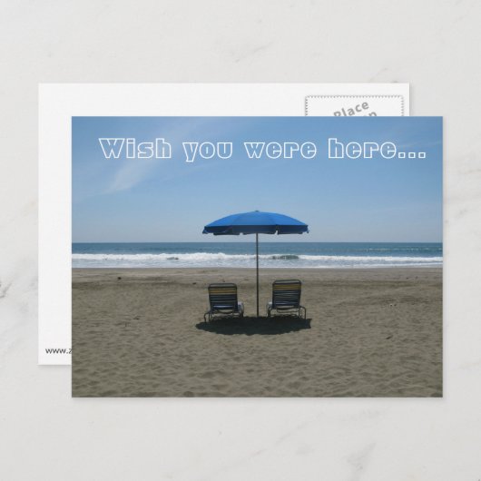 ここにあなたがいてくれたらな... ポストカード (正面/裏面)