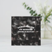 ここにあなたのテキストやデザインを - オーダーメイドで作成 招待状 (スタンド正面)