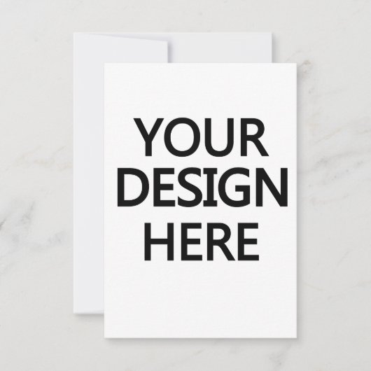 ここにあなたのデザインを追加 クラシックでエレガントなテンプレート サンキューカード (正面)