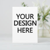 ここにあなたのデザインを追加 クラシックでエレガントなテンプレート サンキューカード (スタンド正面)