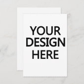 ここにあなたのデザインを追加 クラシックでエレガントなテンプレート サンキューカード (正面/裏面)