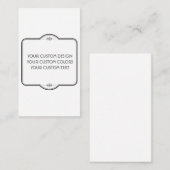 ここにあなたのデザインを - エンクロージャーカード (正面/裏面)
