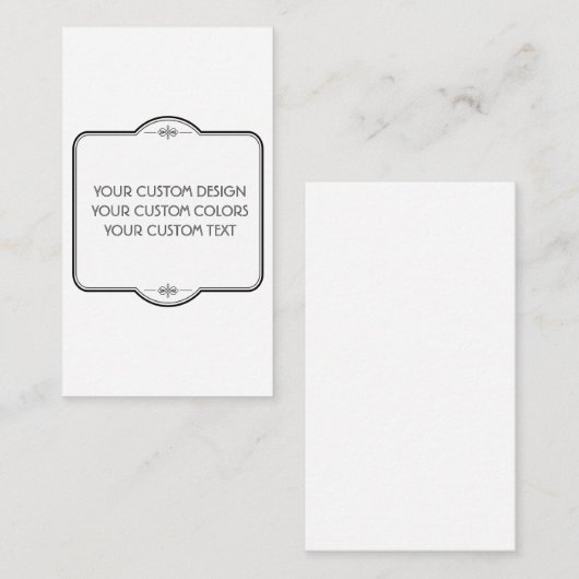 ここにあなたのデザインを - エンクロージャーカード (正面/裏面)