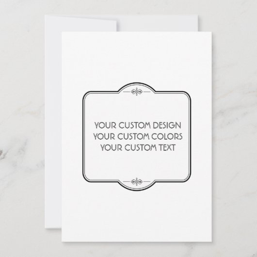 ここにあなたのデザインを - サンキューカード (正面)