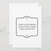 ここにあなたのデザインを - 招待状 (正面/裏面)