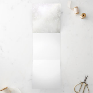 ここにあなたのデザイン - オーダーメイド 三つ折り招待状