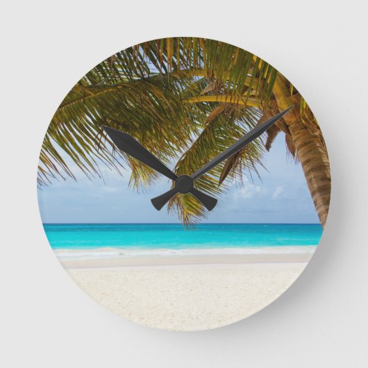 ここにいたら! ラウンド壁時計 (正面)