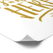 ここにいてくれたらよかったのに 結婚式 追悼 テーブルサイン GD ポスター (角)