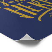 ここにいてくれたらよかったのに 結婚式 追悼 テーブルサイン NAV ポスター (角)