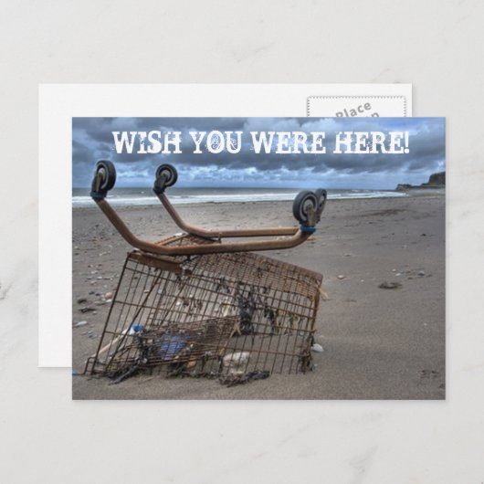 ここにいてくれたら面白いのに ポストカード (正面/裏面)