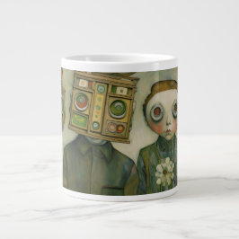ここにいてほしい スペシャルマグ ジャンボコーヒーマグカップ