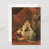 ここにいると悲しみ座れ』 ポストカード (正面/裏面)