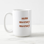 ここにいるムージー コーヒーマグカップ (左)