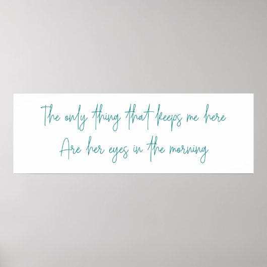 ここにいる保だけの事は ポスター (正面)