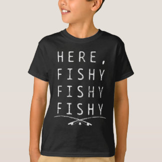ここにいる釣り人 フィッシャー Tシャツ
