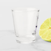 ここにいる ショットグラス (左)