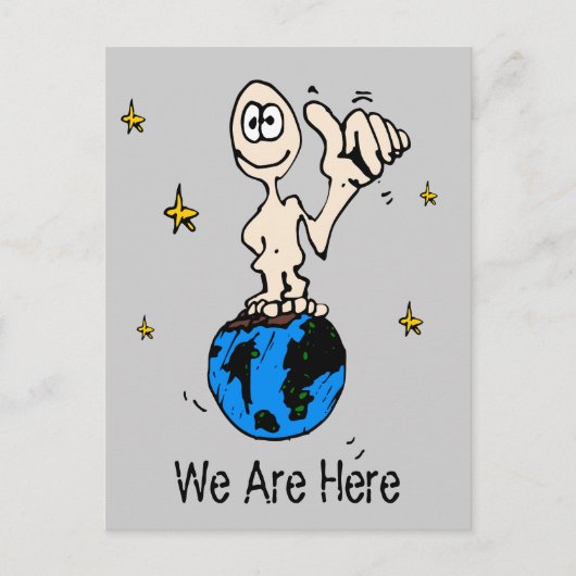 ここにいる ポストカード (正面)