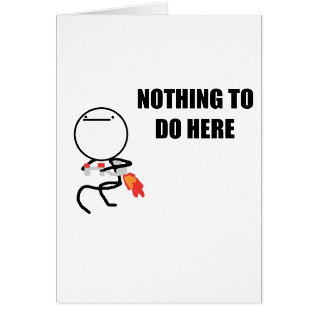 ここにすることを何も (正面)