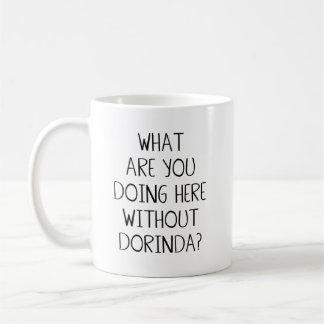 ここにすることDorindaの引用文のマグの主婦NYなしで コーヒーマグカップ