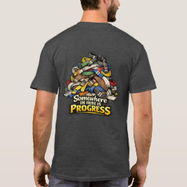 ここには師匠の用品がどこかにある　進歩の証 Tシャツ