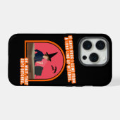 ここには・・・と書いてある iPhoneケース (裏面横)